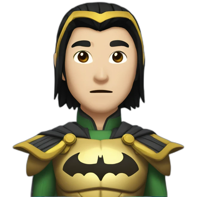 Shi zhengli the Batman emoji
