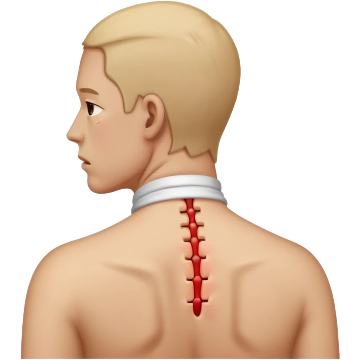 pain in the back of the neck emoji