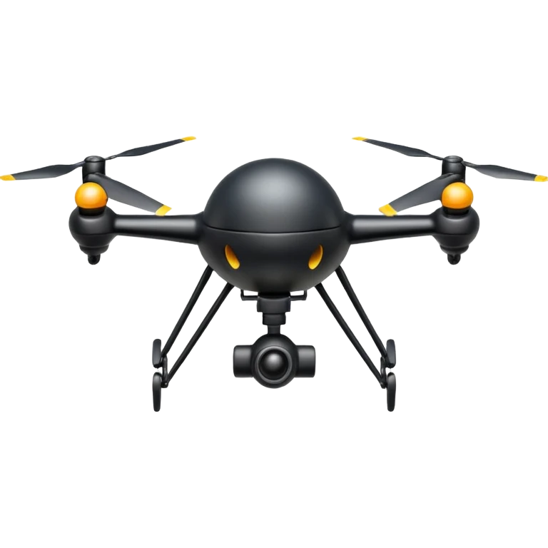 Drone kamikaze avec une bombe sous lui emoji