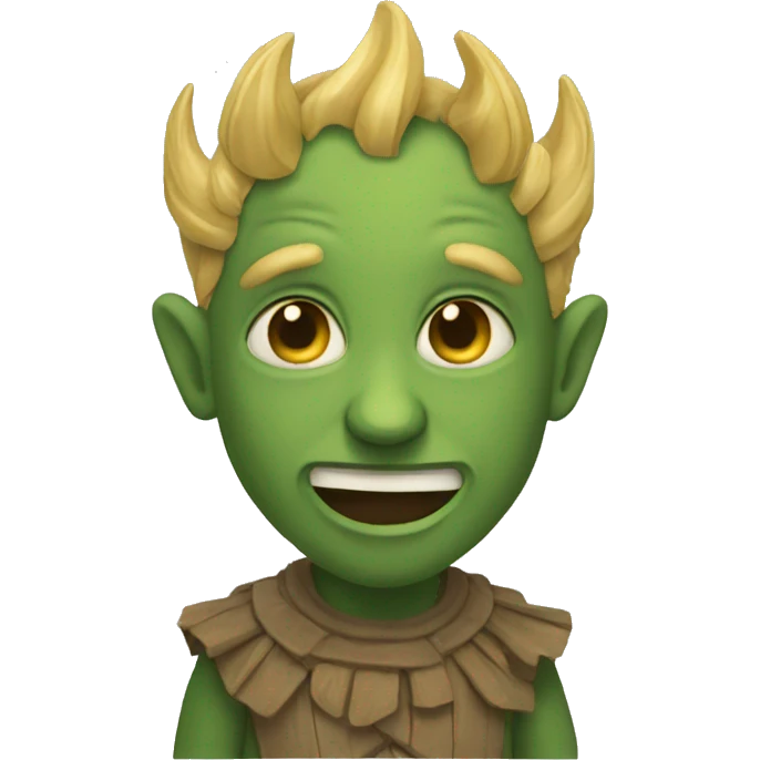 Duende llorando emoji