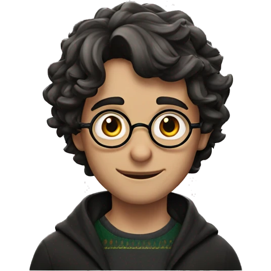 Harry Potter ready for Christmas  emoji