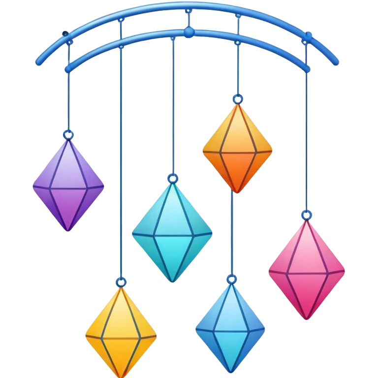 Hanging mobile  emoji