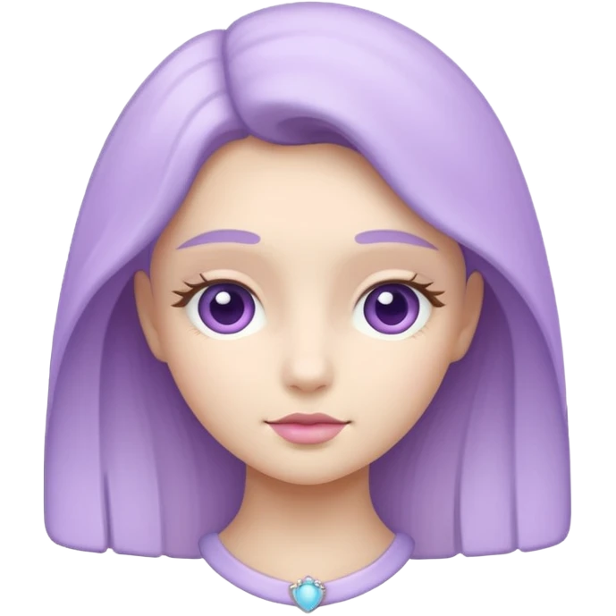 porcelain lilac emoji