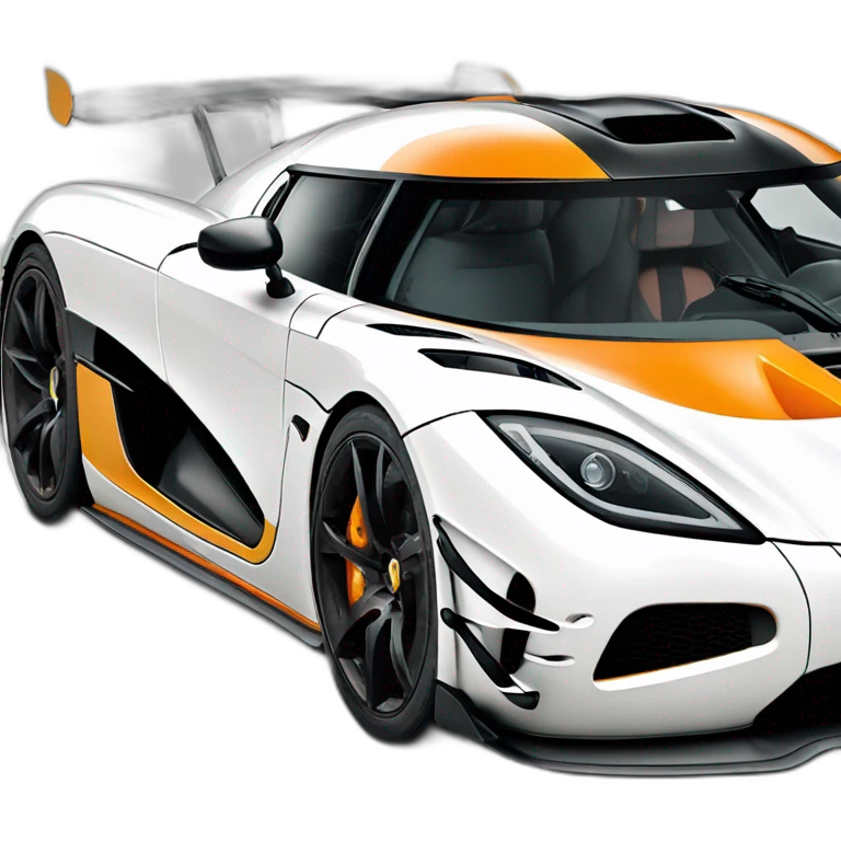 Koenigsegg agera 1:one emoji