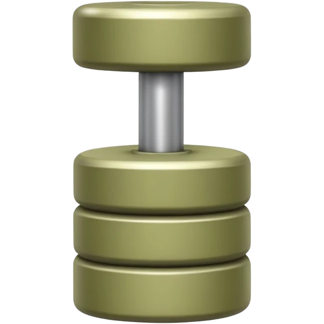 Pale olive weights emoji