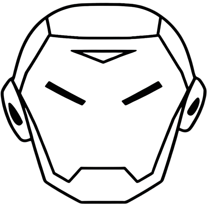 Super man full head emoji