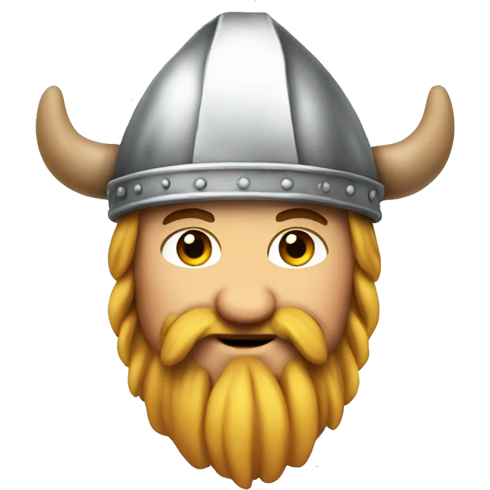 Viking with a chefs hat emoji