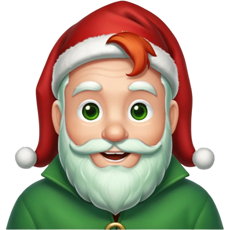Show me a Irish version of Santa Claus  emoji