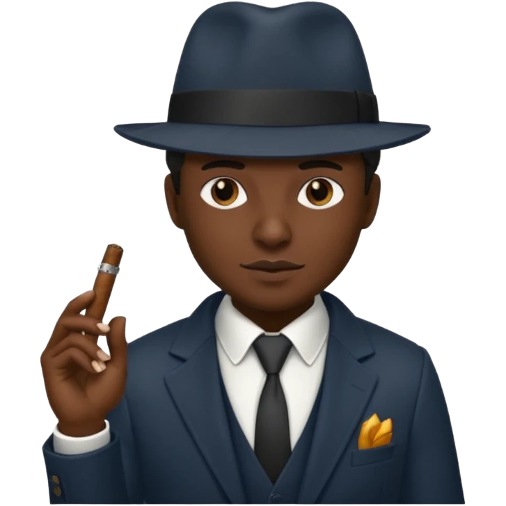 Gangster  emoji