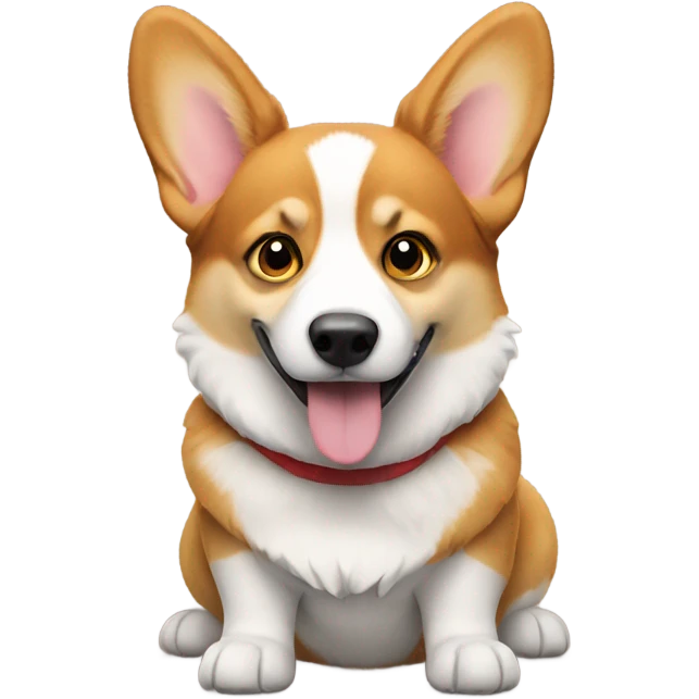 New year emoji with a corgi emoji