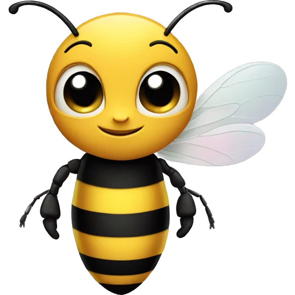 gay bee emoji