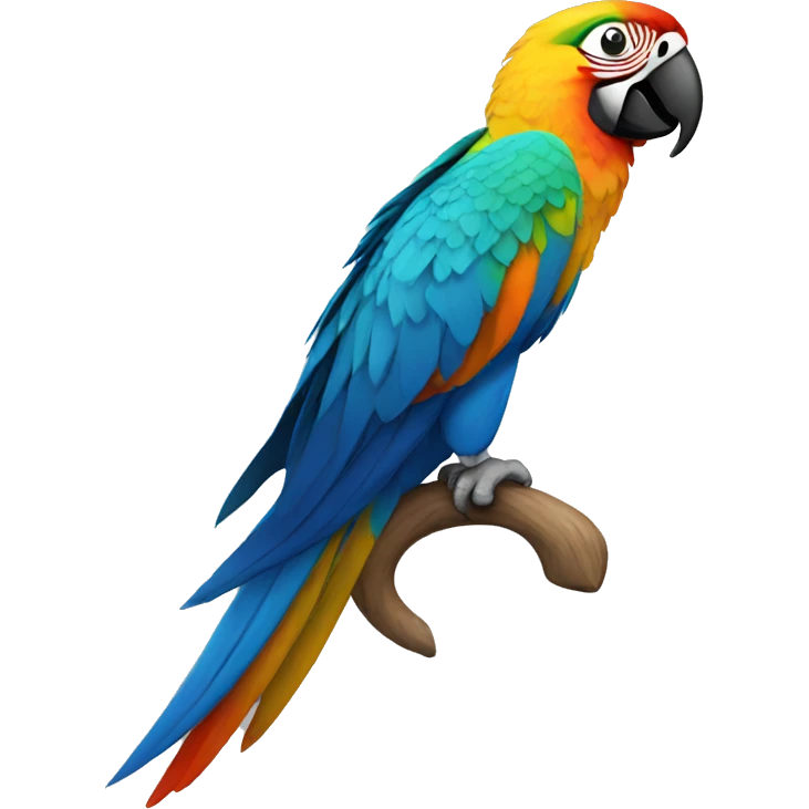Macaw parrot emoji