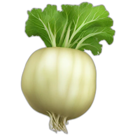 white beet emoji