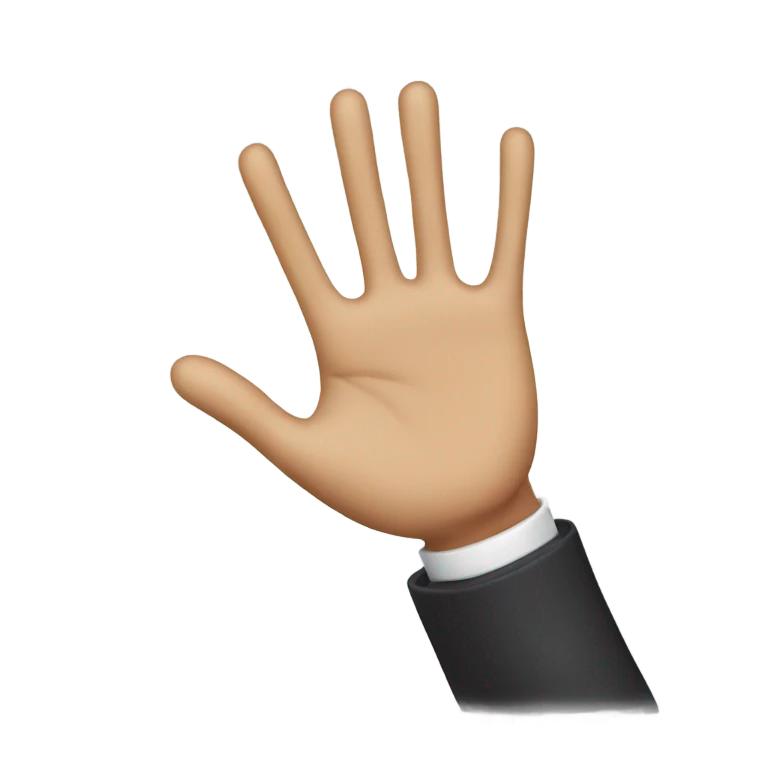 call me hand + writing  emoji
