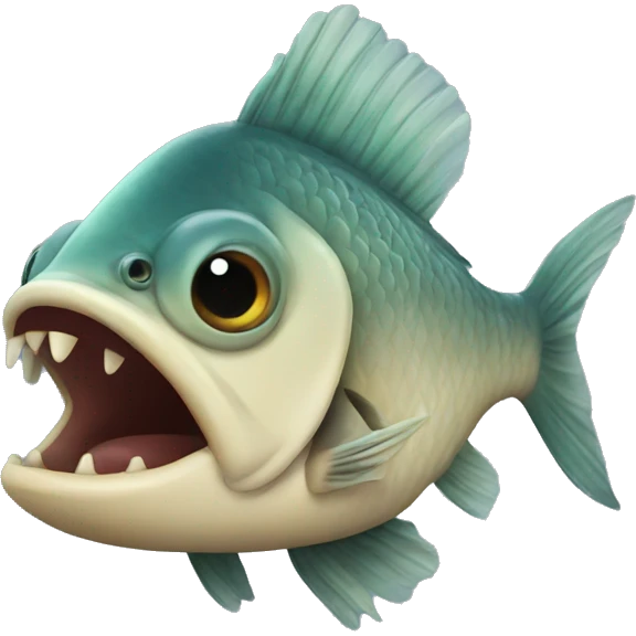 Fish head with legs emoji