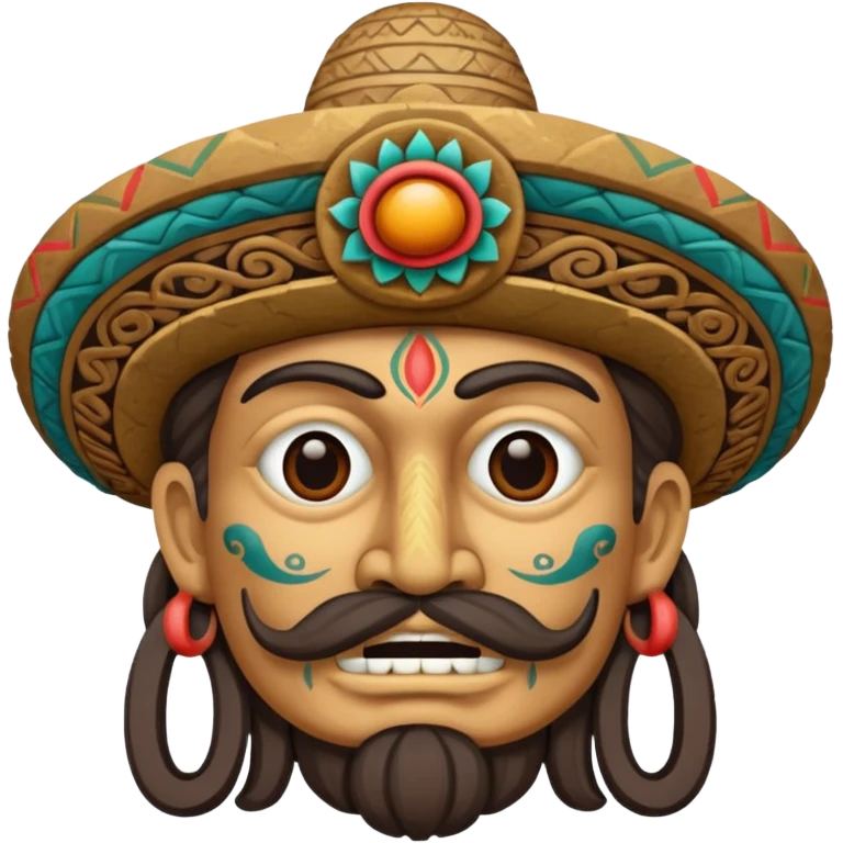 mexican ancient god emoji