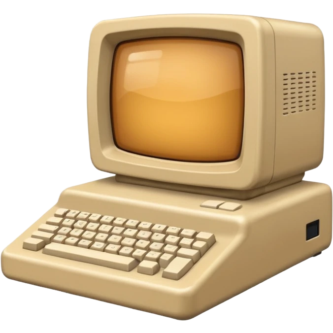 nostalgic computer emoji