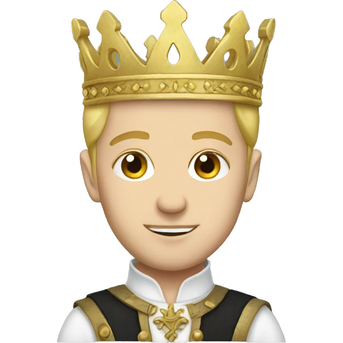 white Prince  emoji