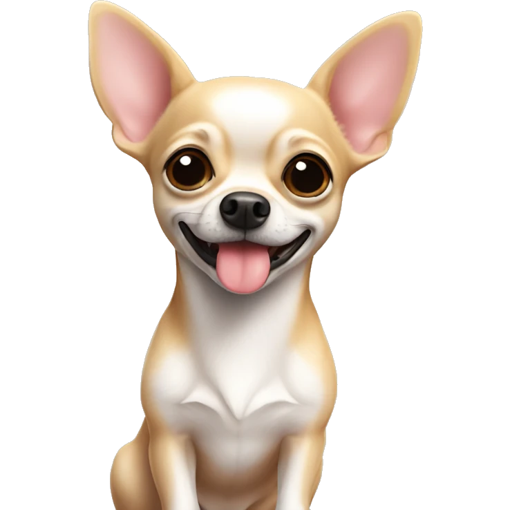Chihuahua mit Herzen  emoji