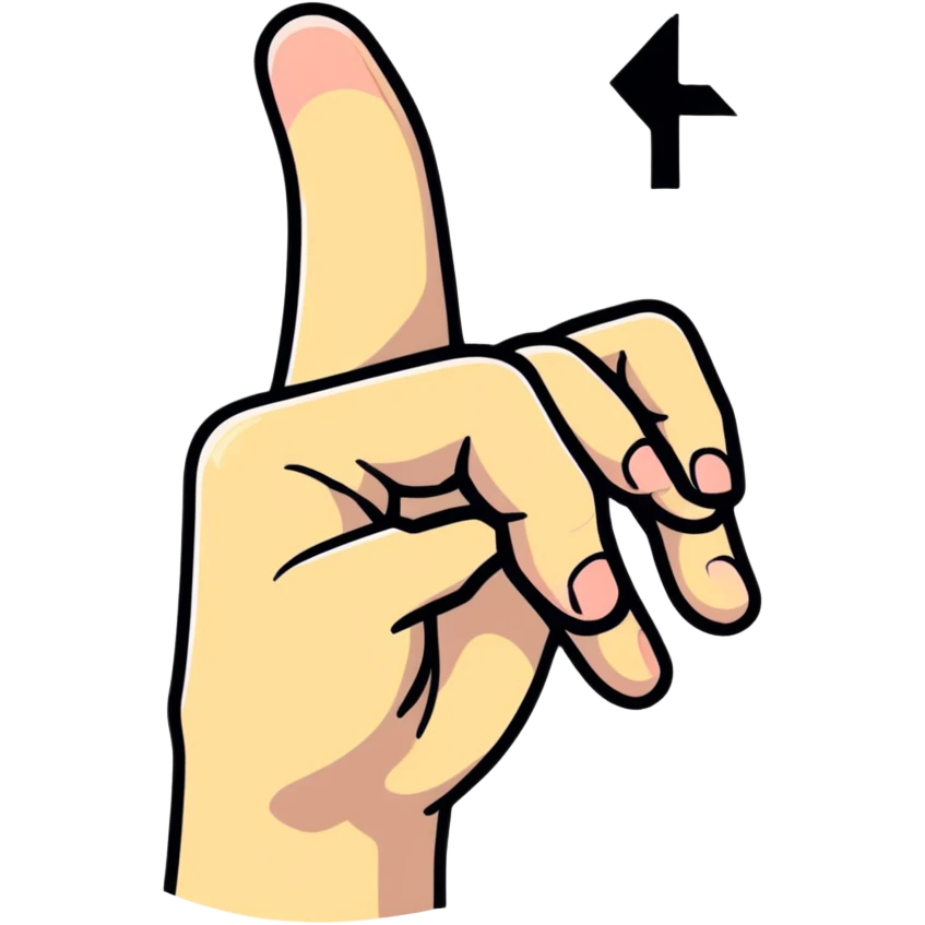 korean finger heart gesture emoji