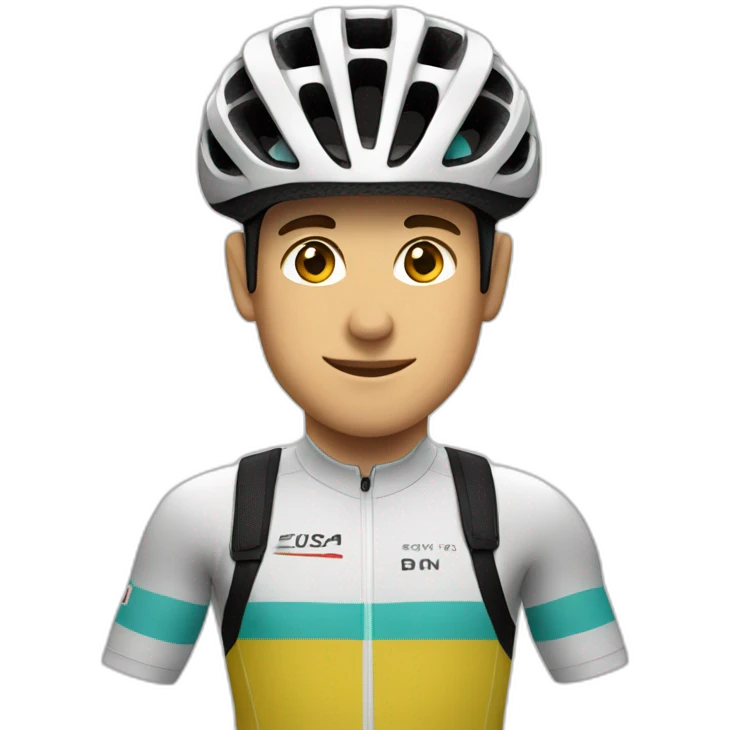fusée cycliste emoji