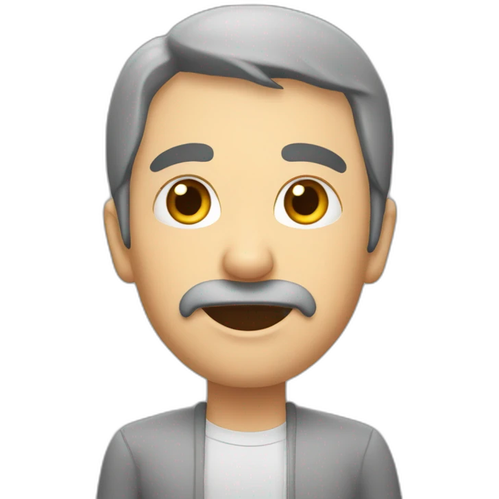 Un gros sûr une mince emoji