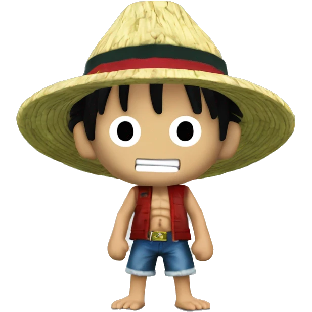 Luffy Gear 5 Roblox avec un fond vert  en arrière plan emoji