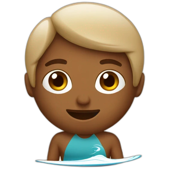 A surfer in cappuccino  emoji