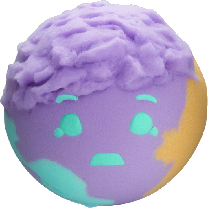 Lush bath bomb emoji
