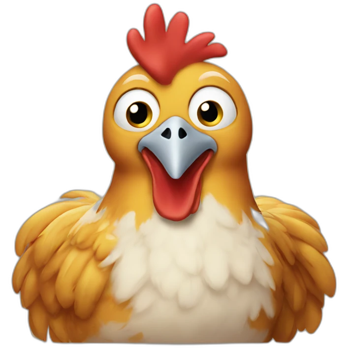 chicken cof emoji