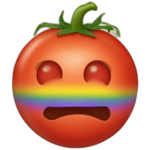 Tomato lgbt emoji