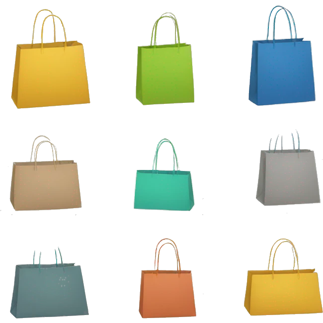 shopping bags emoji