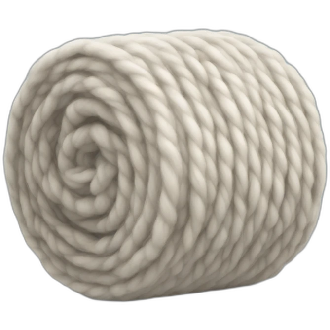 wool roll emoji
