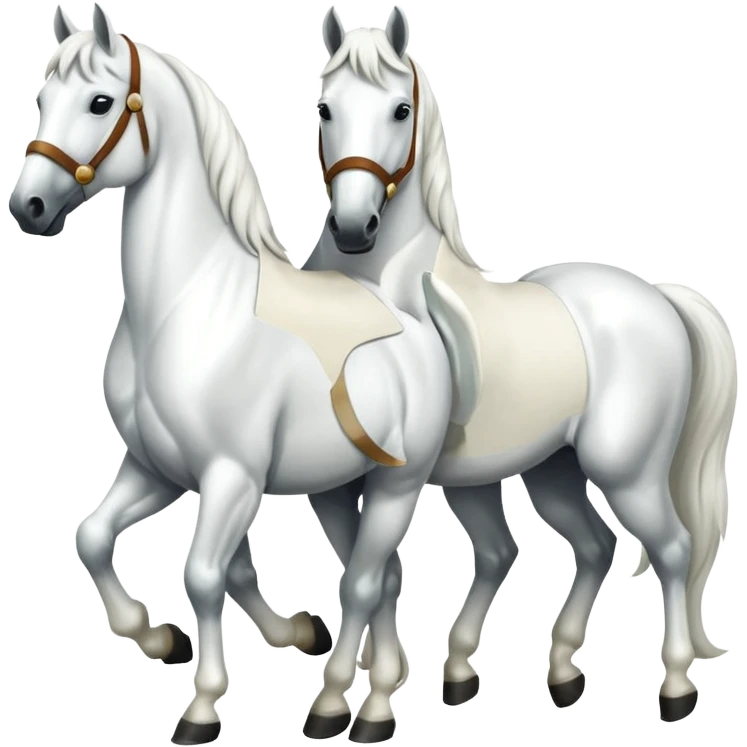 lipizzaner horses emoji