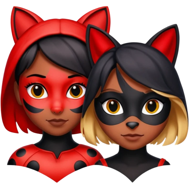 леді баг ш супер кіт emoji