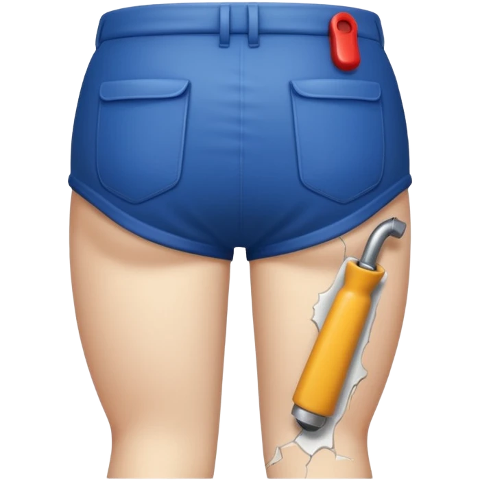 Plumbers butt emoji