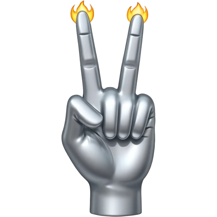 middle finger cyberpunk emoji