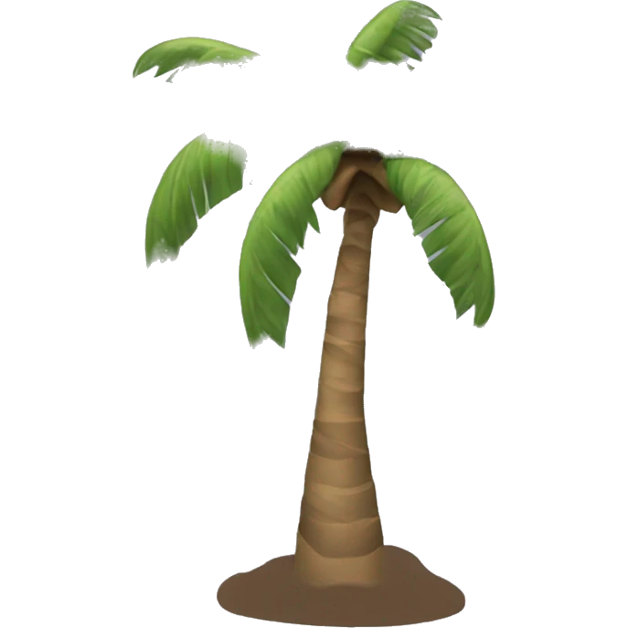 Coconut tree emoji
