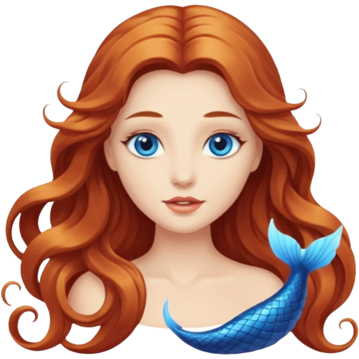 Beautiful siren emoji