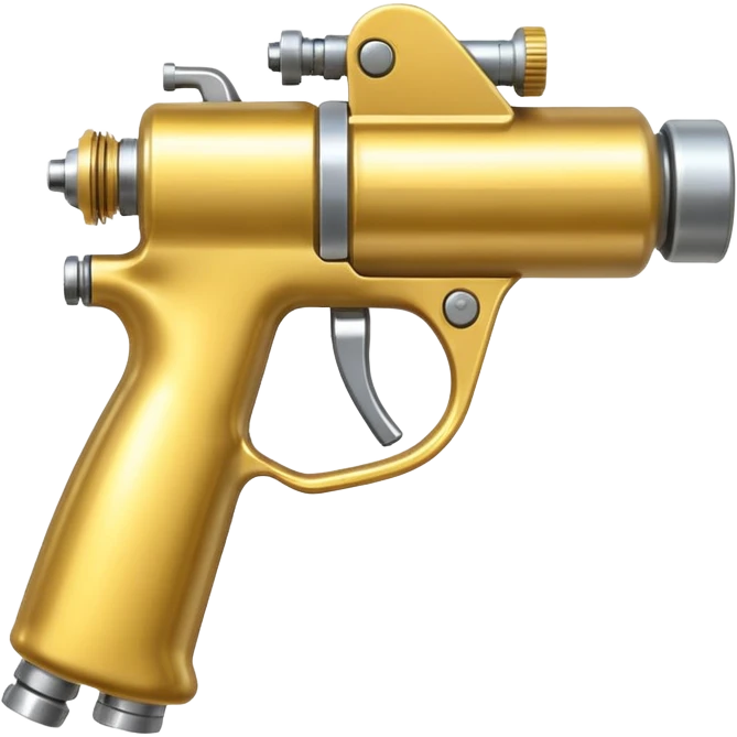 Gold Spray GUn emoji