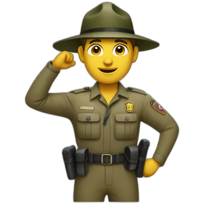 wildlife guard emoji