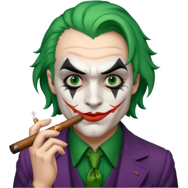 joker smoking  emoji