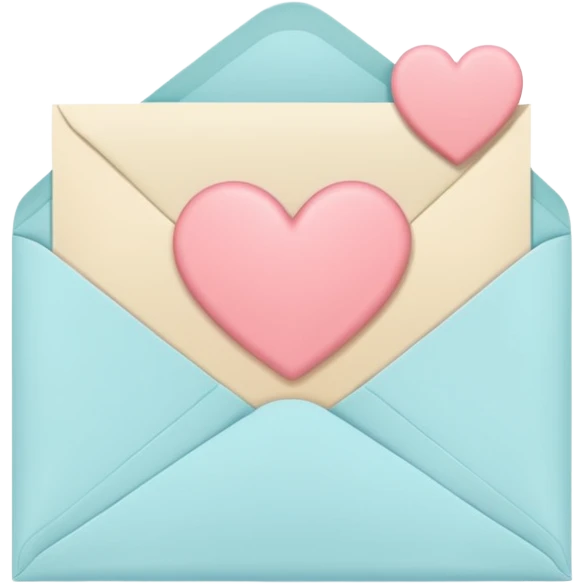 Cute envelope letter  emoji
