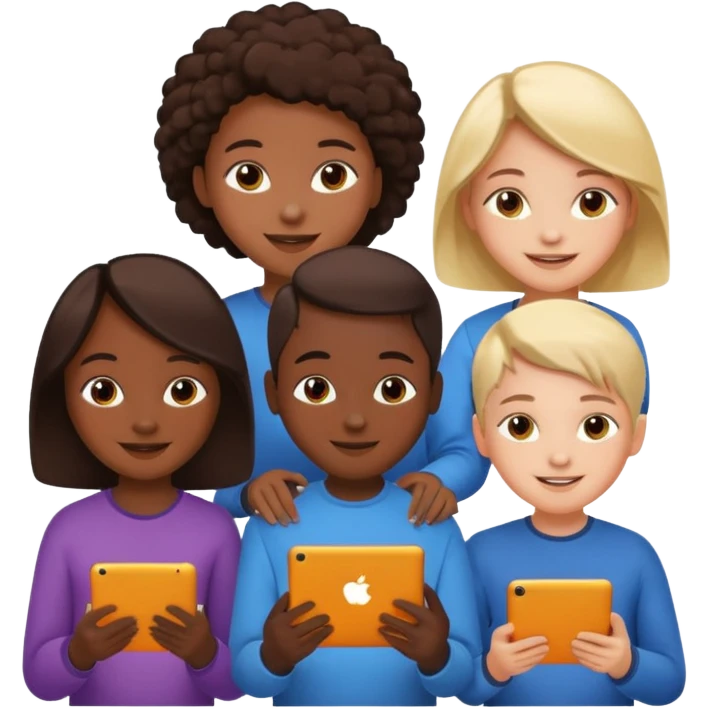 Your design should directly reflect the issue of cyberbullying or safe internet use. It should convey a positive message focused on empathy, support, or solutions. The design should be consistent with the overall spirit of the "Digital Guardians" project. emoji