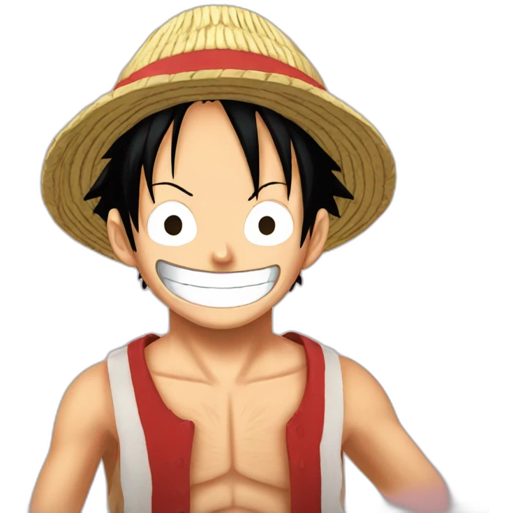 Luffy one piece emoji
