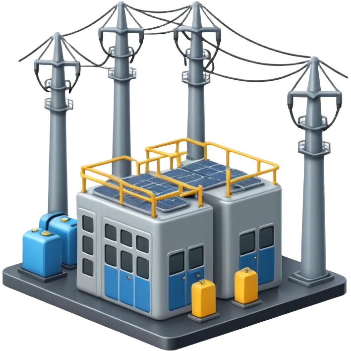 electrical substation emoji