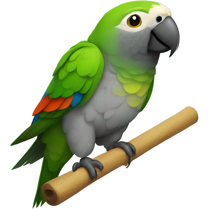 Smaller head senegal parrot emoji
