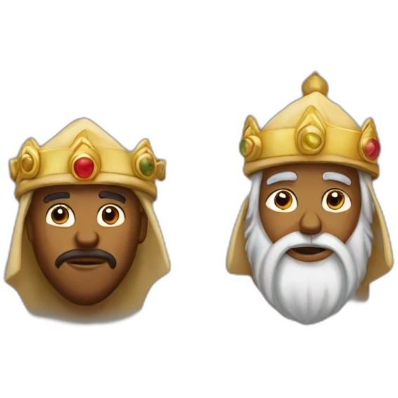three wise men emoji