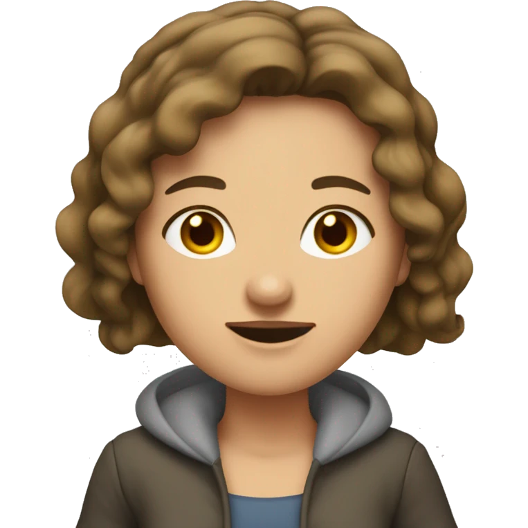 Женщина держит в руках кучу денег  emoji