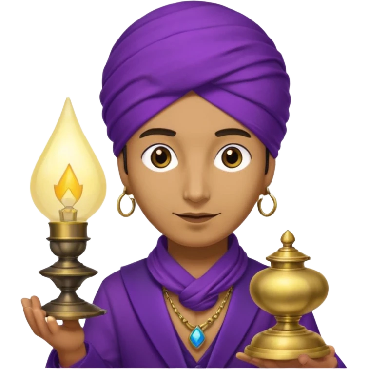 magician of the lamp emoji